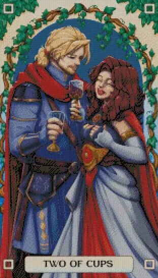Two of Cups (Tarot Series)