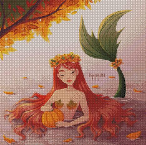 Autumn Mermaid