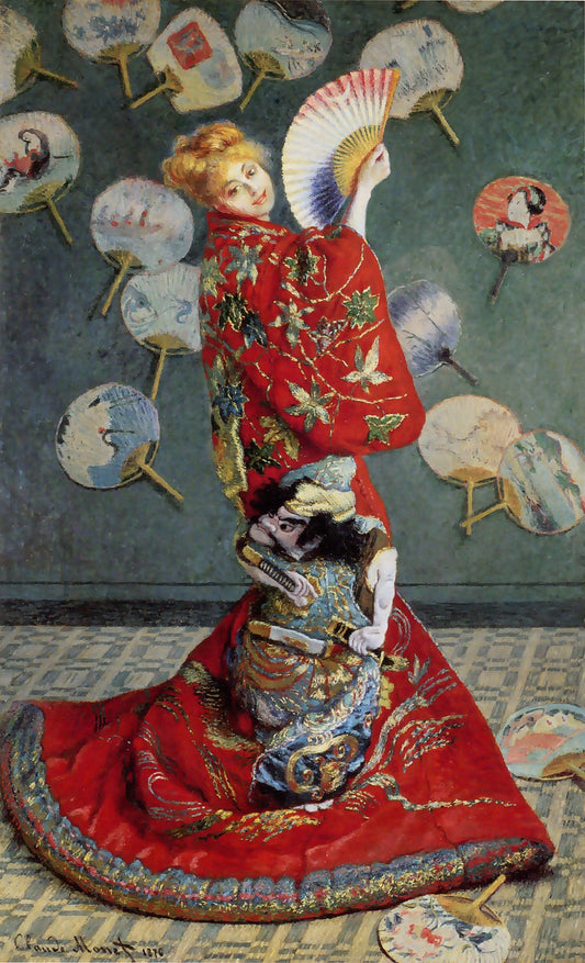 Mme Monet en costume japonais