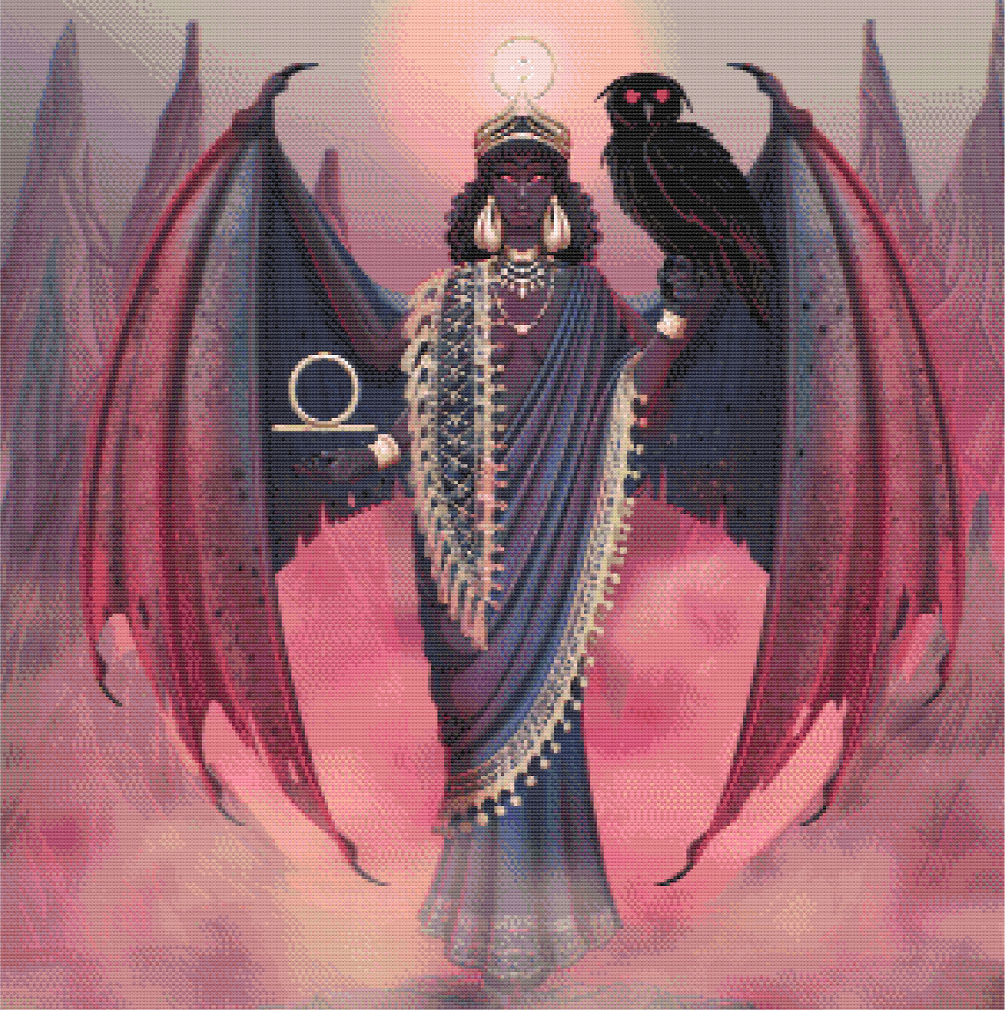 Ereshkigal (80x80cm)