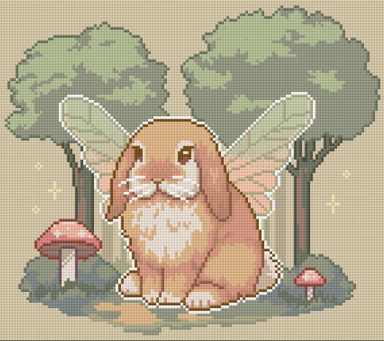 Fairy Bunny (Hand Charted)