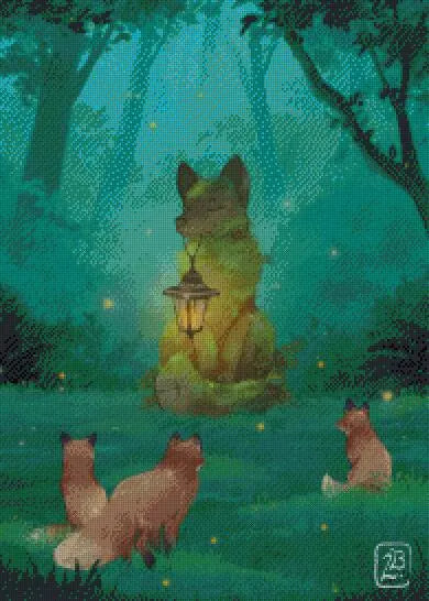 Fox Statue Kitsune