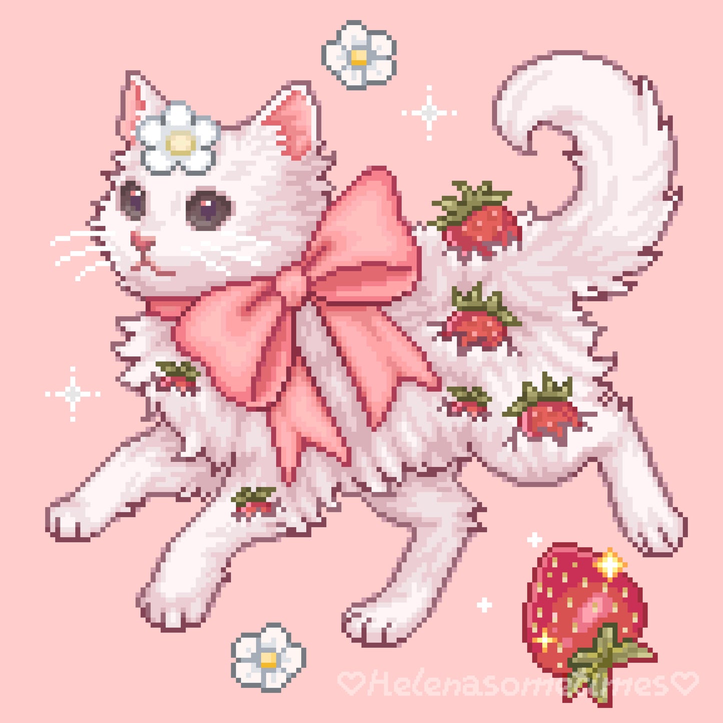 Custom Pixel Art Pet Service