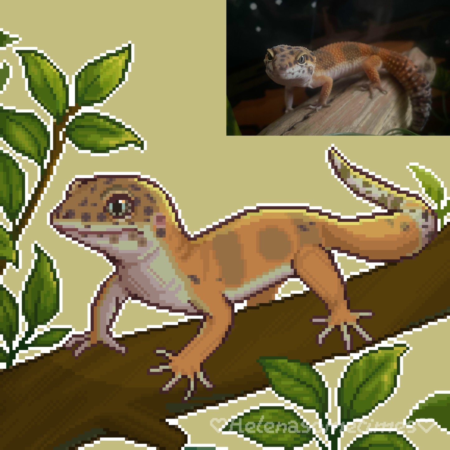 Custom Pixel Art Pet Service