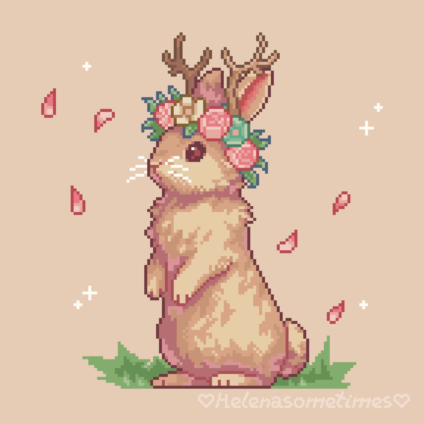 Custom Pixel Art Pet Service