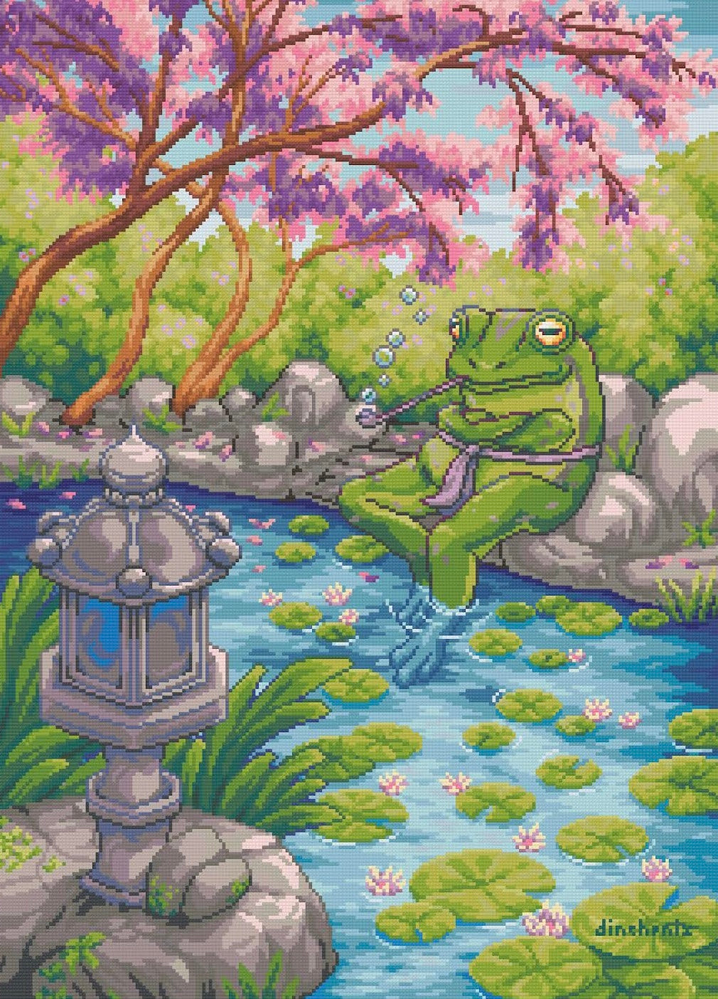 Spring Blossom Frog