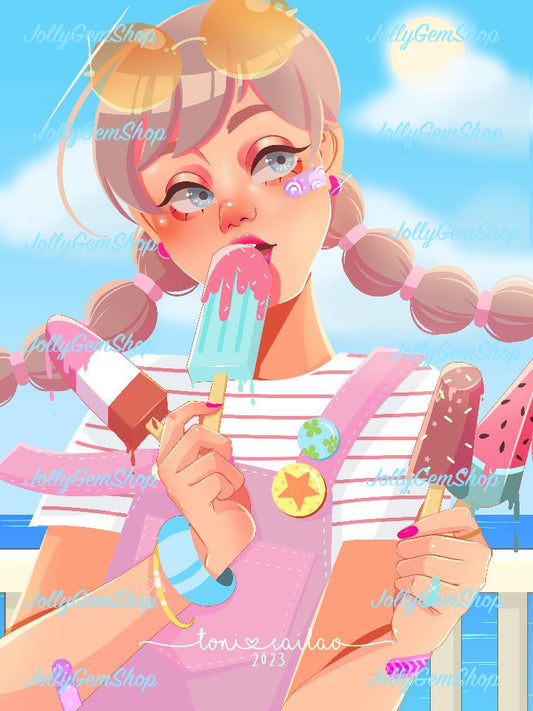 Ice cream time, fun time