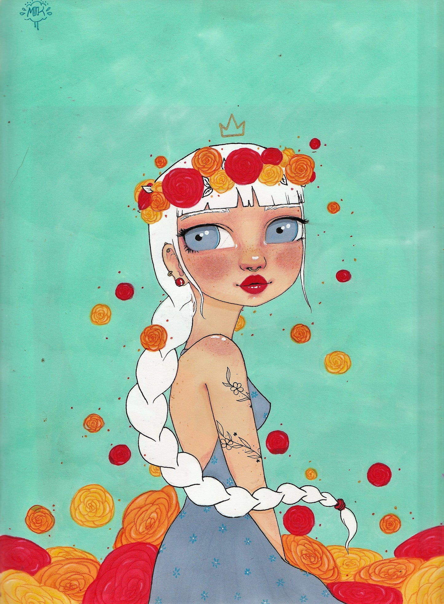 In the Flower Field