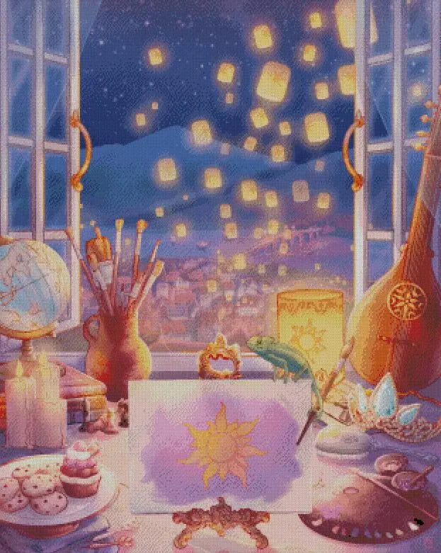 Rapunzel's Desk