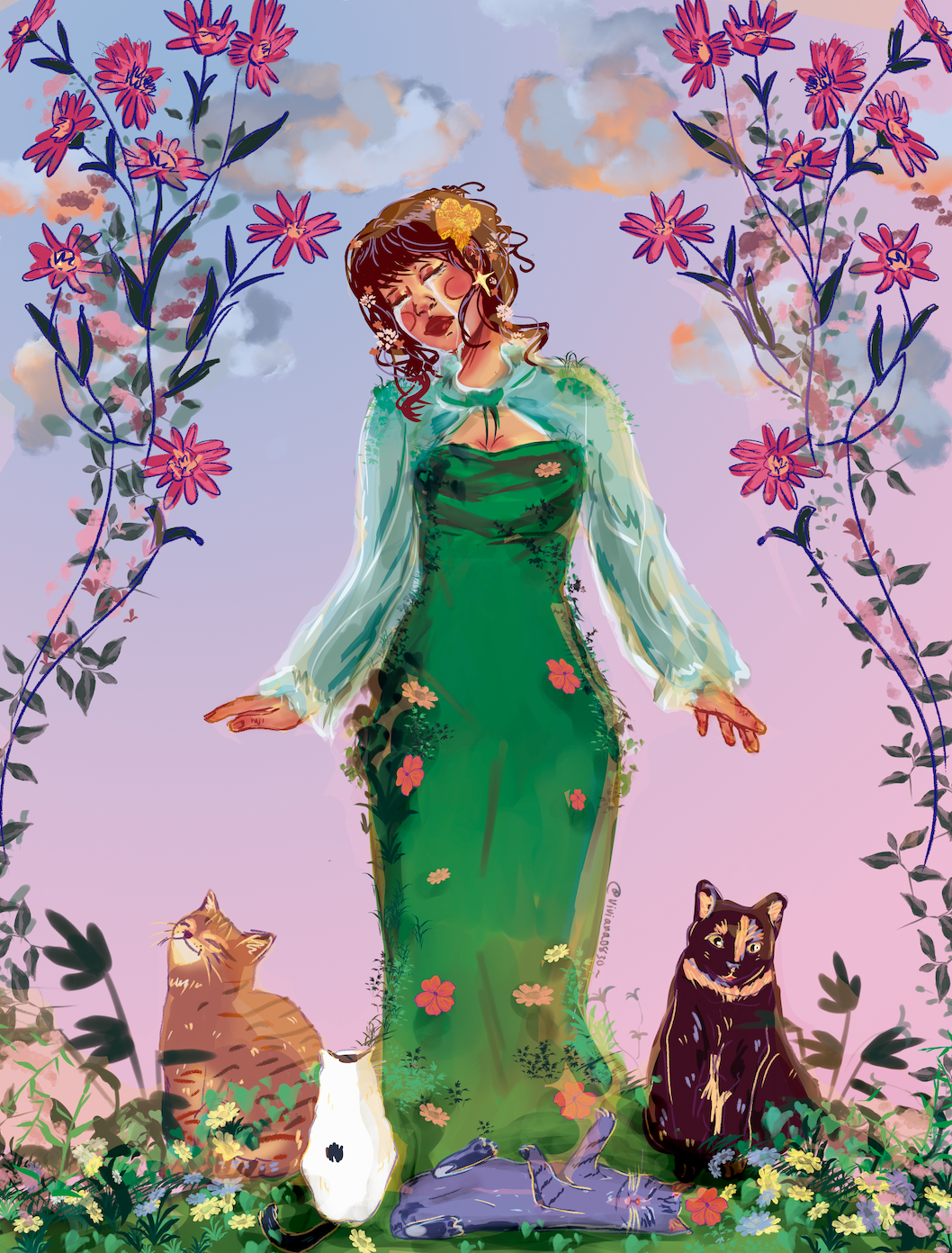 Blooming Woman