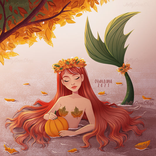 Autumn Mermaid