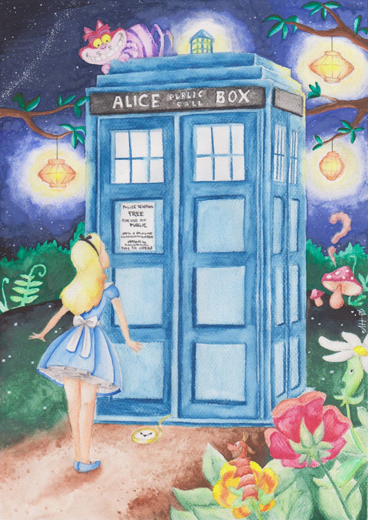 Tardis in Wonderland