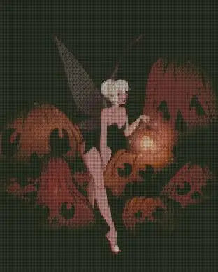 Tinker Bell and her Pumpkins