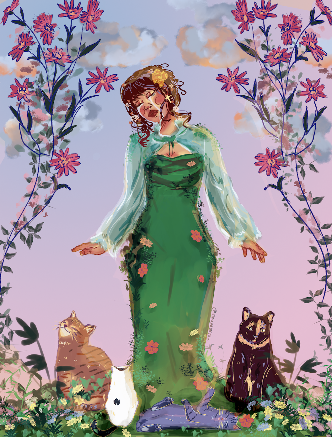 Blooming Woman