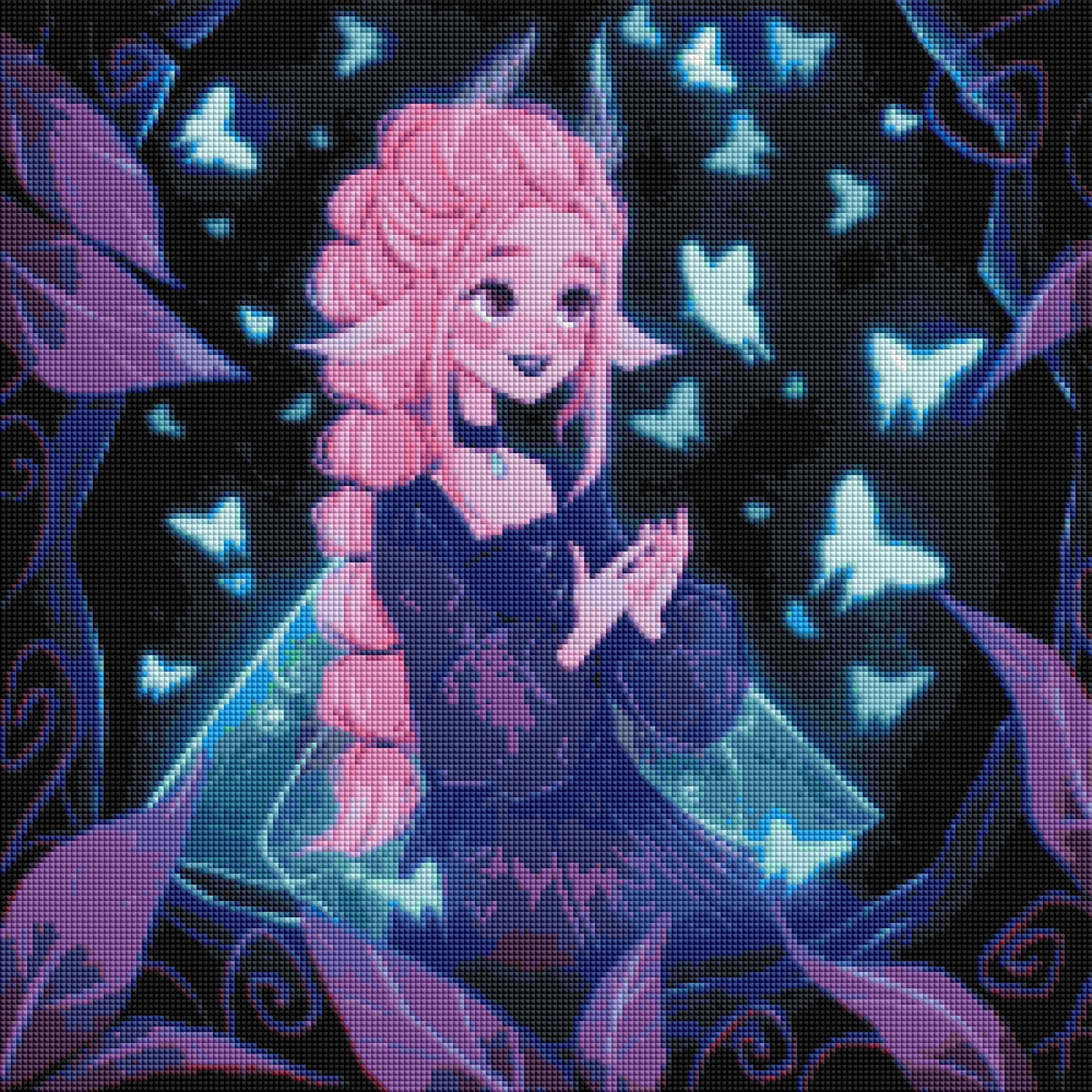 Blue Moth Fairy