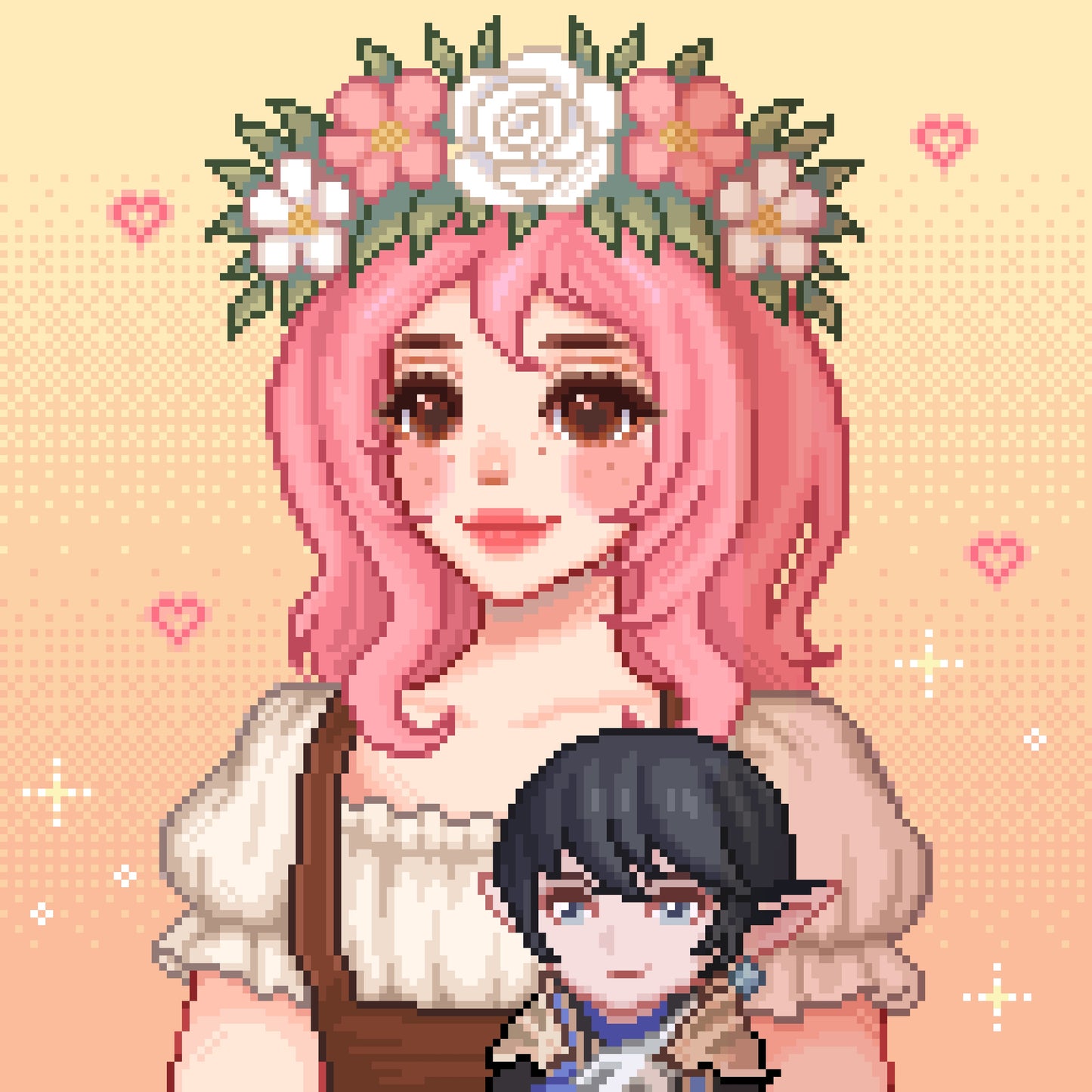 Custom Pixel Art Portrait Diamond Painting