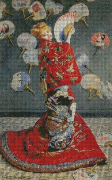 Mme Monet en costume japonais