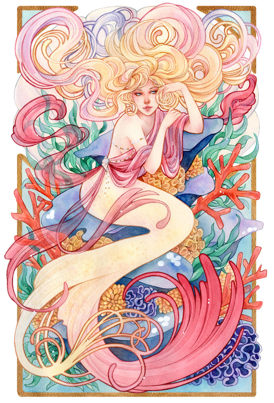 Mermaid Mucha