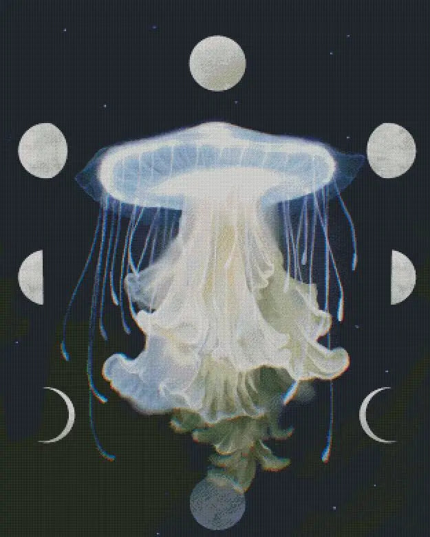 Moon Phase Jellyfish