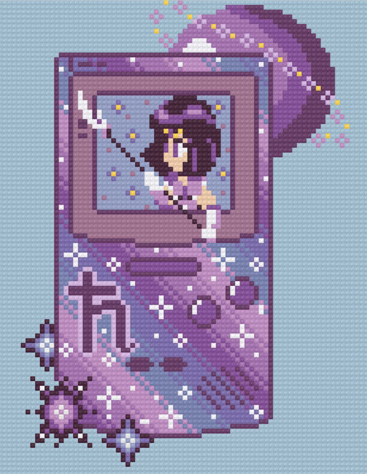 Sailor Saturn Game Boy (Hand Charted Kit)