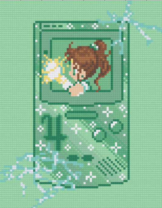 Sailor Jupiter Game Boy (Hand Charted Kit)