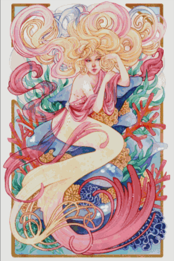 Mermaid Mucha