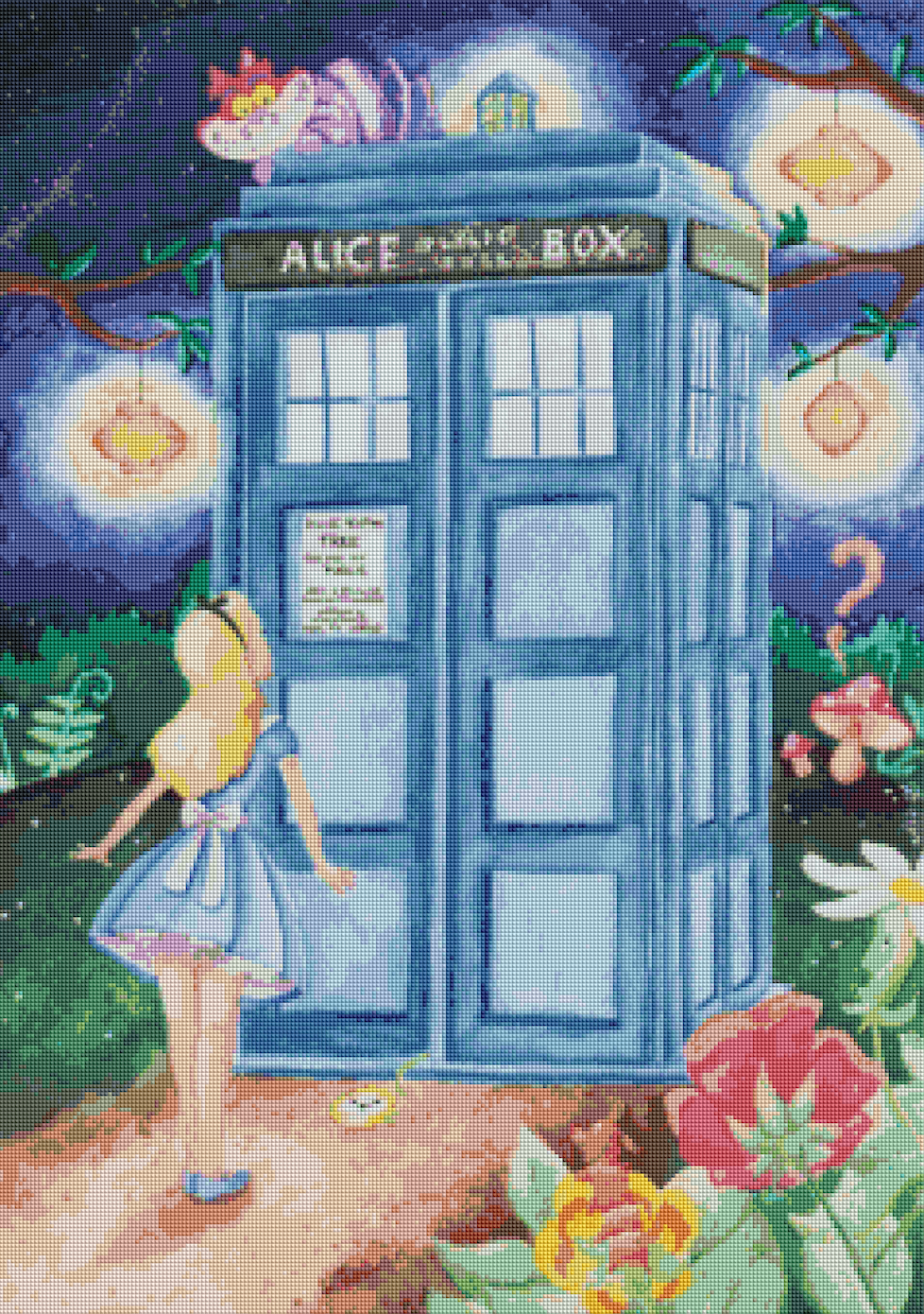 Tardis in Wonderland