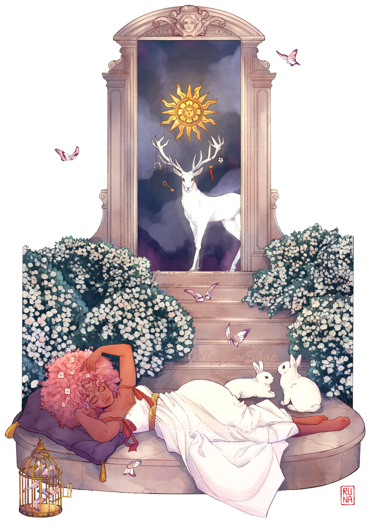 Spring Godness The Awakening of the Spring Goddess – JollyGemShop