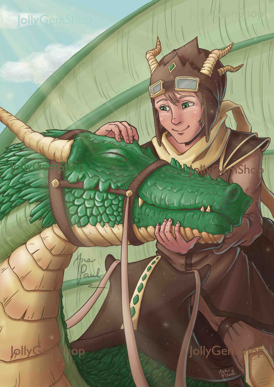 Dragon and his Pilot